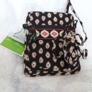 Vera Bradley small hipster in Classic Black